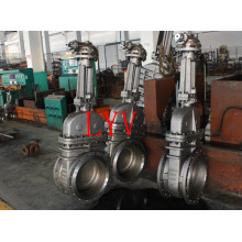 Stainless Steel Flanged Gate Valve with Flexible Wedge for Gas Station